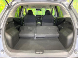 後席を格納すると、これだけの広さが!シーンに合わせたシートアレンジで、大きな荷物も積むことが出来ます♪
