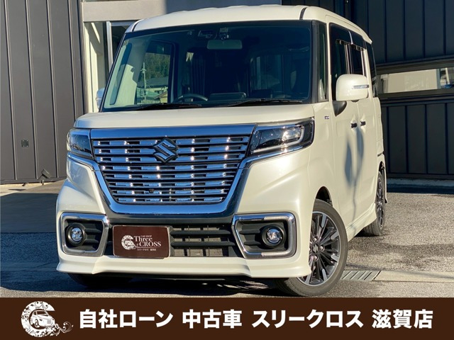 スペーシアカスタムハイブリッド(HYBRID)  XSターボ自社 ローン&自社リース取扱店 可決率90パ