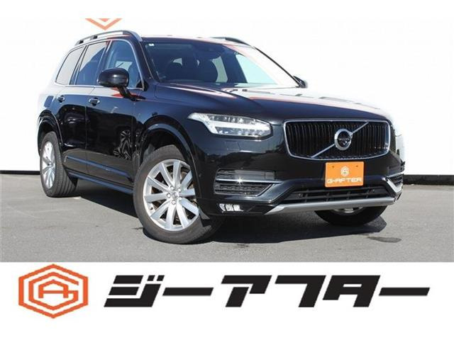 XC90T5 AWD モメンタム 4WD禁煙車 黒革 純正9インチナビ