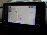 純正ナビです。見やすい地図画面です。