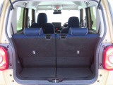 4人乗車時のラゲッジルームです。