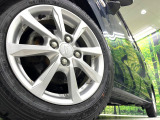 【純正14インチアルミホイール】外観にマッチした純正アルミホイールを装着しております。各種社外アルミホイールや、スタッドレスタイヤも取扱いしております。是非ご相談ください♪