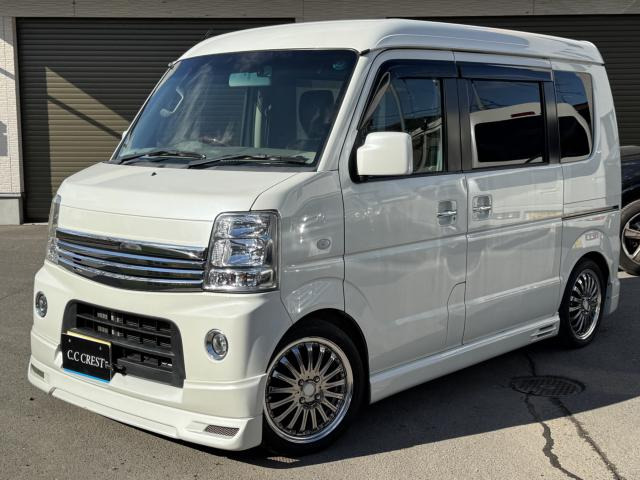 エブリイワゴンPZターボスペシャル ハイルーフ車高調 エアロ
