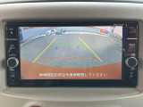 バックカメラで駐車時・後退時も安心!