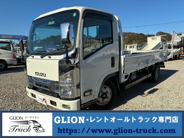 エルフ  2t積・平ボディ・荷台鉄板張り