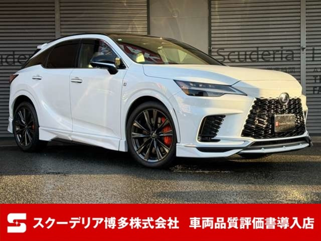 RX350 Fスポーツ 4WDTRDエアロ&リアスポイラー ホワイトコン
