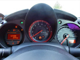 NISMO専用コンビメーター(nismoロゴ入り、レッド文字盤(タコメーター)、280km/hスケール)