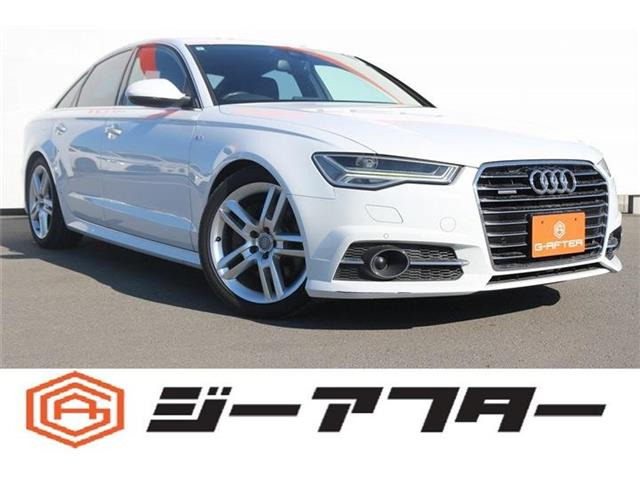 A6 2.0 TFSI クワトロ Sラインパッケージ 4WD 禁煙車 黒革シート 純正19AW 純正ナビ