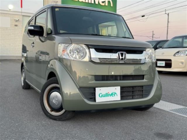 N-BOXスラッシュG ターボL インテリアカラーパッケージ本革シート 修復歴無し