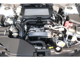 水平対向1.8リッター ターボエンジン搭載 使用燃料はレギュラーガソリンで少しお財布にやさしいかも!