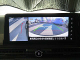 アラウンドビューモニターは左前方にも切り替えられます。