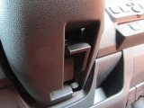 チルトハンドル装備で運転手に合わせてハンドルの高さが調整できます!