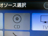 CD再生可能です。お好きな音楽を聴きながらドライブをお楽しみください。