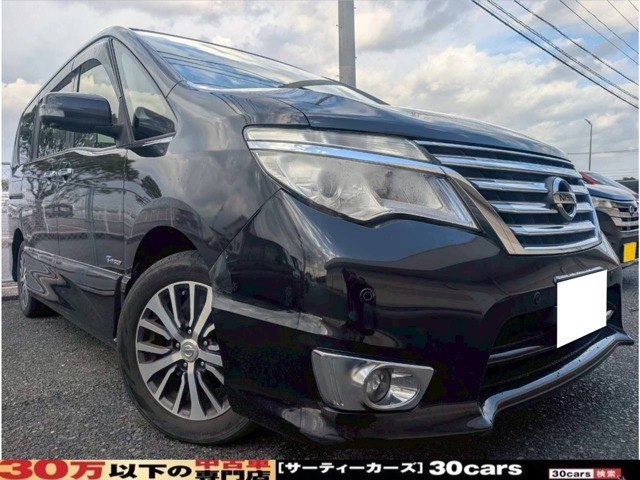 セレナ 2.0 ハイウェイスター Vセレクション+Safety II S-HYBRID Bluetooth対応ナビ ...