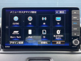 純正9インチナビです。フルセグTV・DVD再生可能!Bluetoothでお好きな音楽お聞きいただけます。