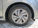 安心してください!まだまだタイヤの溝もあります。