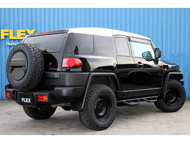 トヨタ FJクルーザー メタル アシストグリップ 黒 ブラック 美品 トヨタ FJクルーザー 4.0 4WD の中古車詳細 (113,000km, ブラック