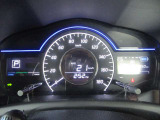 メータのLEDでエコな運転状態も確認できます