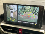 【パノラマモニター】専用のカメラにより、上から見下ろしたような視点で360度クルマの周囲を確認することができます☆死角部分も確認しやすく、狭い場所での切り返しや駐車もスムーズに行えます。