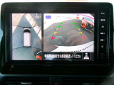 アラウンドビューモニター。空の上から見下ろすような視点でスムース駐車。