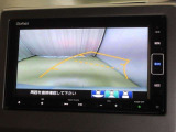 バックでの車庫入れは「バックモニター」がサポートいたします。