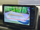 【バックカメラ】駐車時に後方がリアルタイム映像で確認できます。大型商業施設や立体駐車場での駐車時や、夜間のバック時に大活躍!運転スキルに関わらず、今や必須となった装備のひとつです!