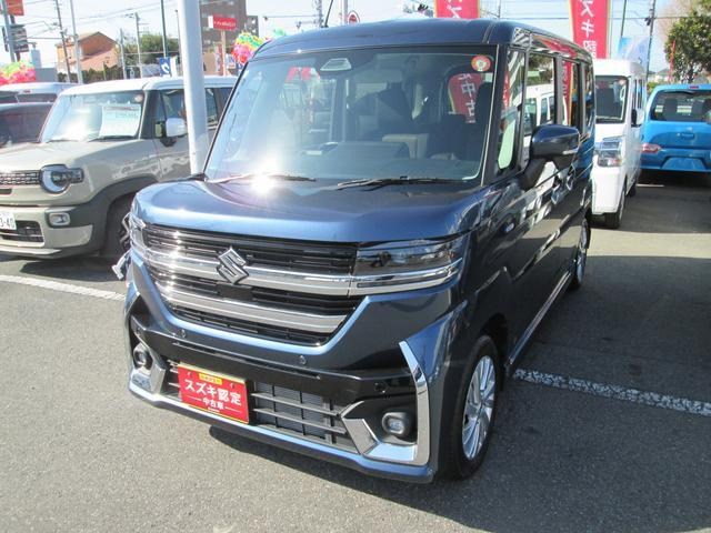 スペーシアカスタム ハイブリッド(HYBRID)  GS 禁煙元試乗