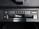 ETC2.0車載器付きです。高速道路の料金所もスムーズに通過できます。