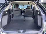 セカンドシートを収納すると・・・フラットなラゲッジスペースの完成です!!操作も分かりやすく、作業も簡単です!!