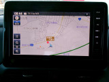 日産純正ナビ装着。操作しやすいので毎日のお出かけも安心。