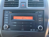 CD/ラジオデッキが装備されております。