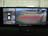 360&deg;ビューモニターを搭載しています。パーキングセンサーと合せてお使いいただくことで、安全、安心にお車の取り回しを行っていただけます。