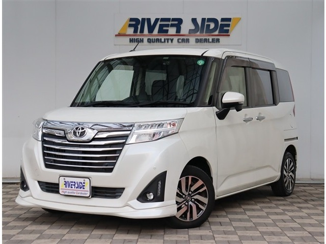 ルーミー1.0 カスタム Gメモリーナビ・フルセグTV・DVD再生・ブル