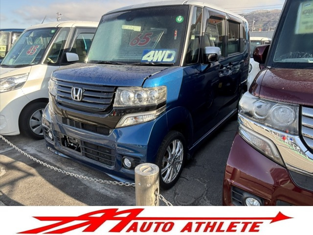 N-BOXカスタムG ターボ SSパッケージ 2トーンカラースタイル 4WD