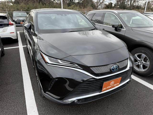 ハリアー2.5 ハイブリッド G レザーパッケージ禁煙車 黒革シート 純正8型DA