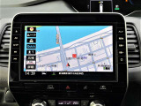 大型液晶の純正メモリーナビゲーション☆地デジ視聴やDVD鑑賞、音楽録音もできます♪