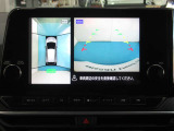 アラウンドモニター 白線や駐車車両をナビ及びルームミラーに表示 駐車している車両との位置関係も一目で分かって安心です