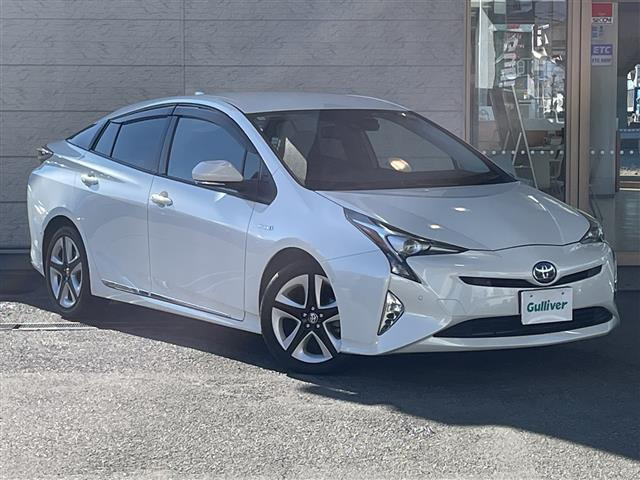 プリウス 1.8 A プレミアム ツーリングセレクション 本革シート 修復歴無し