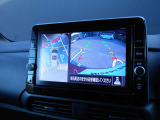 アラウンドビューモニター付き。空から見下ろしているかのようにクルマの周りの安全をディスプレイに映し出してくれます。周囲の状況がひと目で把できるため見通しの悪い場所での駐車もスムーズですよ。