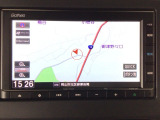 ナビ搭載車です!ナビがあれば初めての道でも安心して運転でき、よりドライブも楽しめますね♪