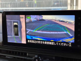 アラウンドビューモニター! 後ろだけでなく全方位の確認が出来ます! 駐車場に入れるときなど真ん中に停める手助けになります! 慣れると便利です!