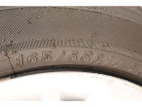 タイヤサイズは165/65R14になります スタッドレスタイヤも石川トヨペットカローラにお任せください