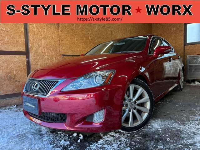 IS250 4WDサンルーフ ローダウン 4WD