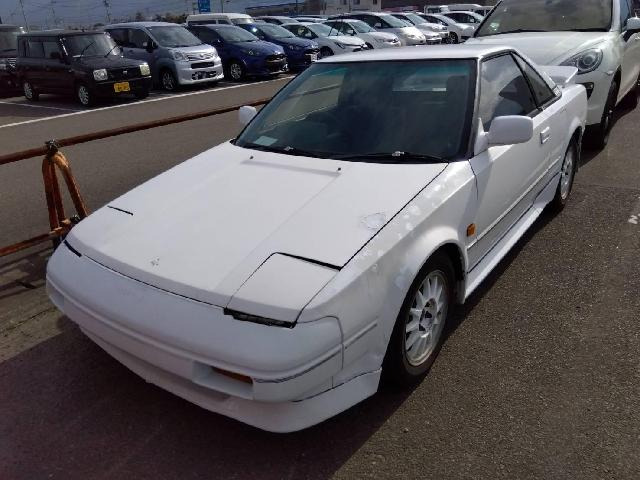 TOYOTA MR2 AW11 ティーバールーフ ガラス 助手席側 中古 TOYOTA MR2