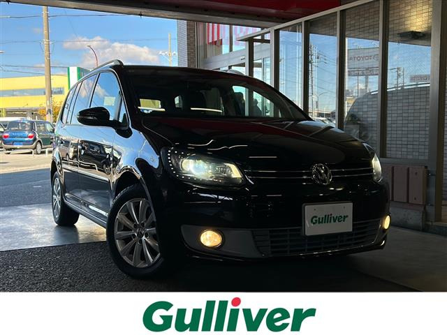 ゴルフトゥーランTSI ハイライン本革シート 修復歴無し