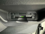 ETC車載器付きです。高速道路の料金所もスムーズに通過できます。