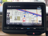 ホンダ純正ギャザーズナビ付き。目的地をセットすれば、あとはナビにおまかせ!初めて行く場所へでも遠い場所へでも安心して運転できます!