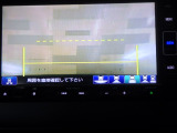 バックカメラの画像です。ガイドラインがスムースな車庫入れをサポートいたします!車庫入れの安心感がアップしますね☆