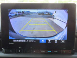 【バックカメラ装備済み】駐車の際の心強い味方!ガイドを見て確認しながら駐車できるので安全です。