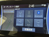お気に入りの曲をBluetoothで再生できます♪ ドライブがさらに楽しくなりますよ♪